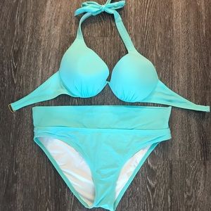 Victoria’s Secret Aqua Halter Bikini